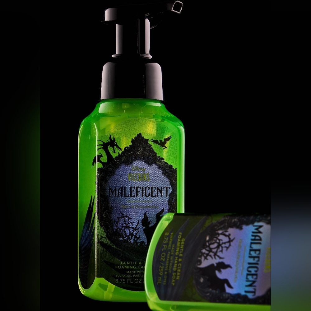 ❌️❌️SOLDOUT❌️❌Disney Villains Maleficent Foaming Hand Soap Bath & Body Works - Picture 10 of 13
